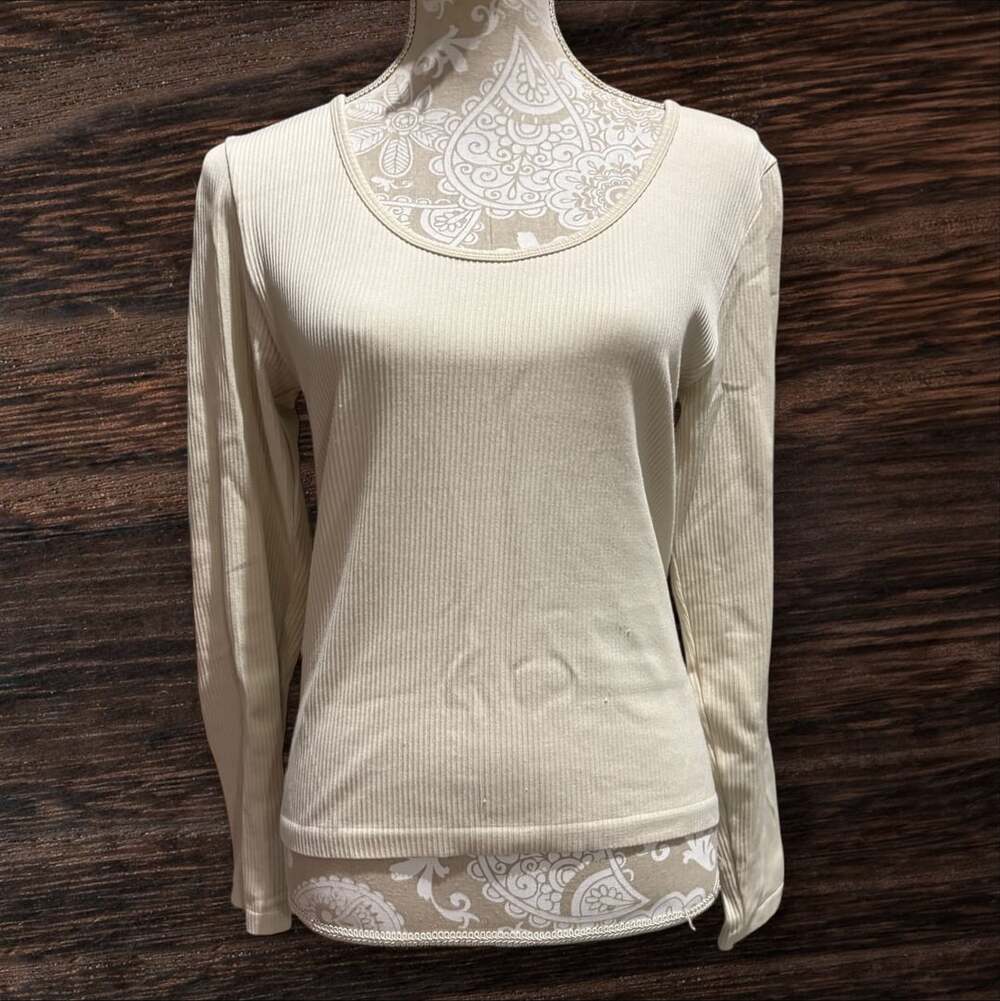 No Boundaries Women's Ribbed Knit Scoop Neck Long Sleeve Top Size XXL (20)
